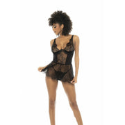 Babydoll Mapalé L Schwarz - FlowNight