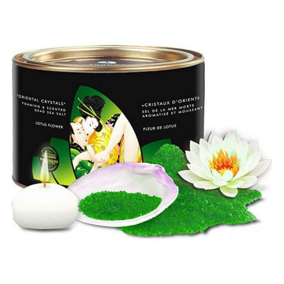 Badesalze Shunga 9067027 (600 g) Lotusblume - FlowNight