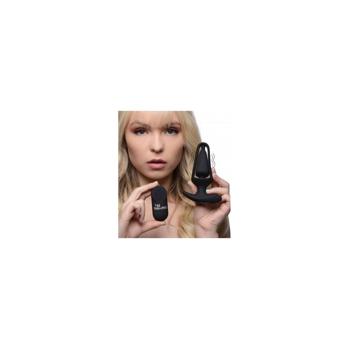 Anal-Vibrator XR Schwarz Silikon - FlowNight