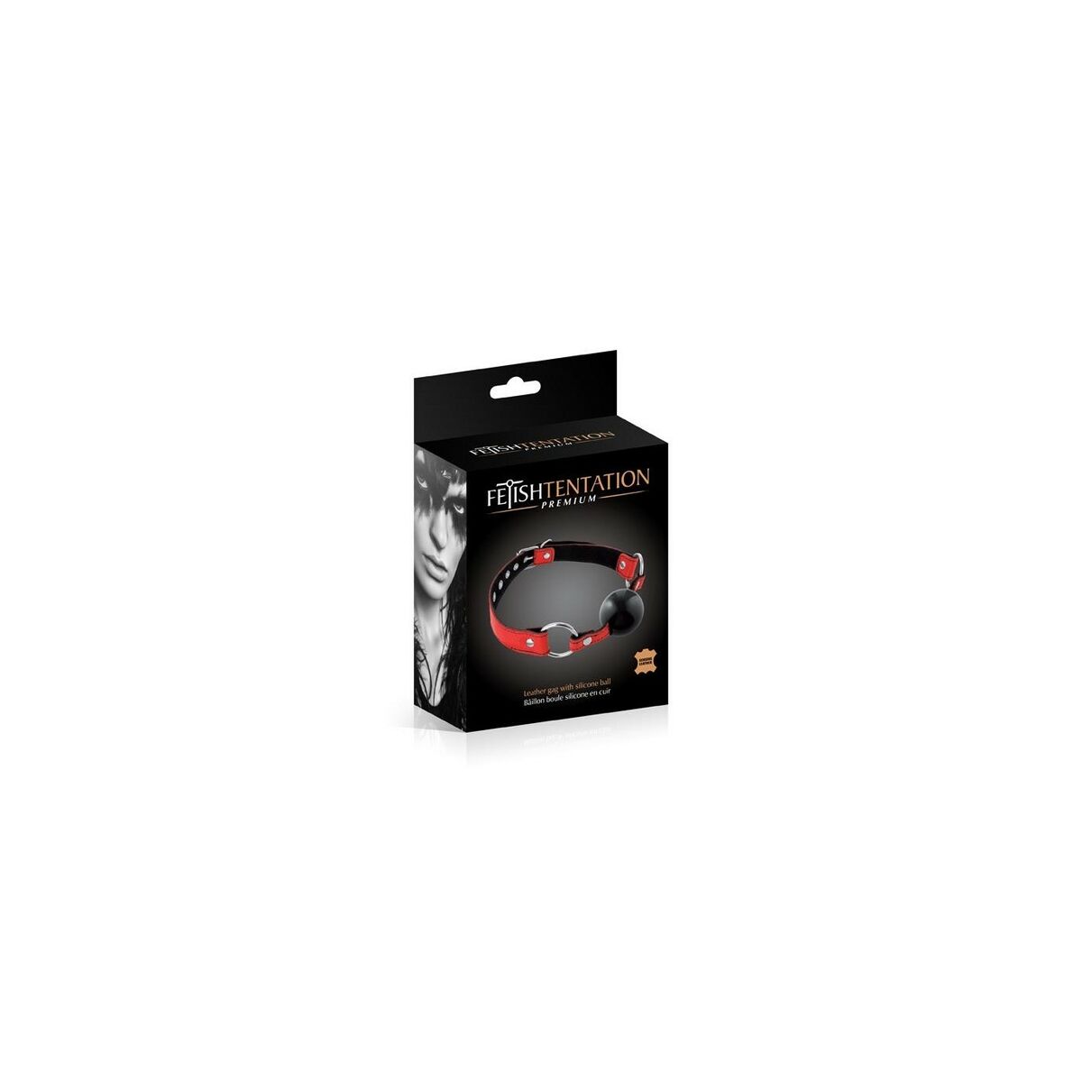 Ball-Mundknebel Fetish Tentation Rot - FlowNight