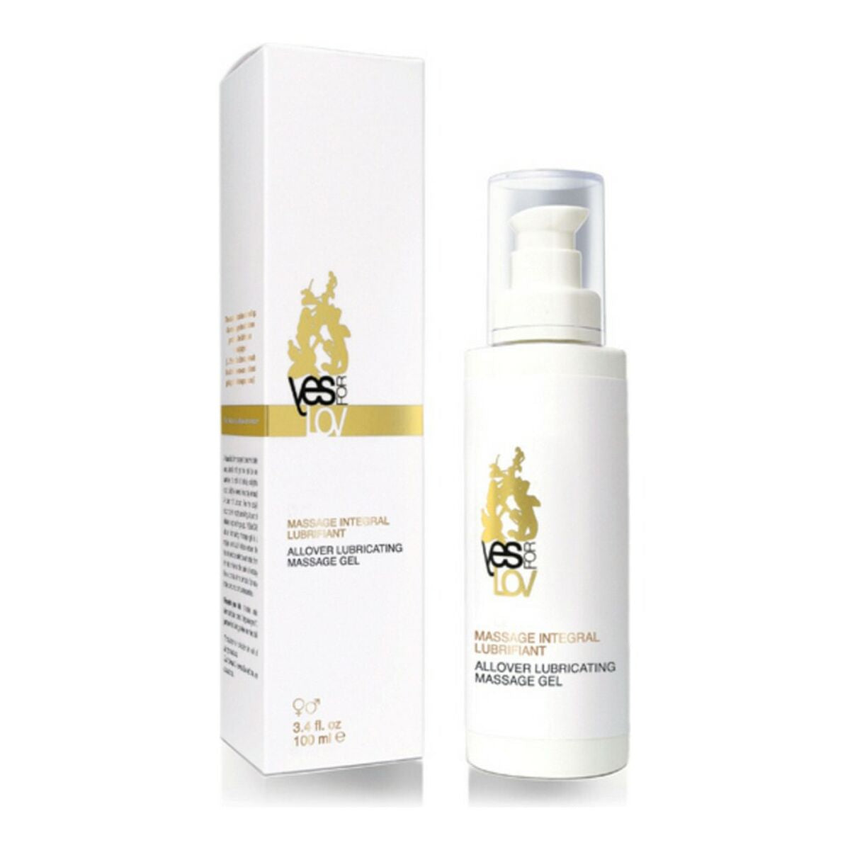 All Over Gleitmassagegel YESforLOV 100 ml Grüner Tee - FlowNight