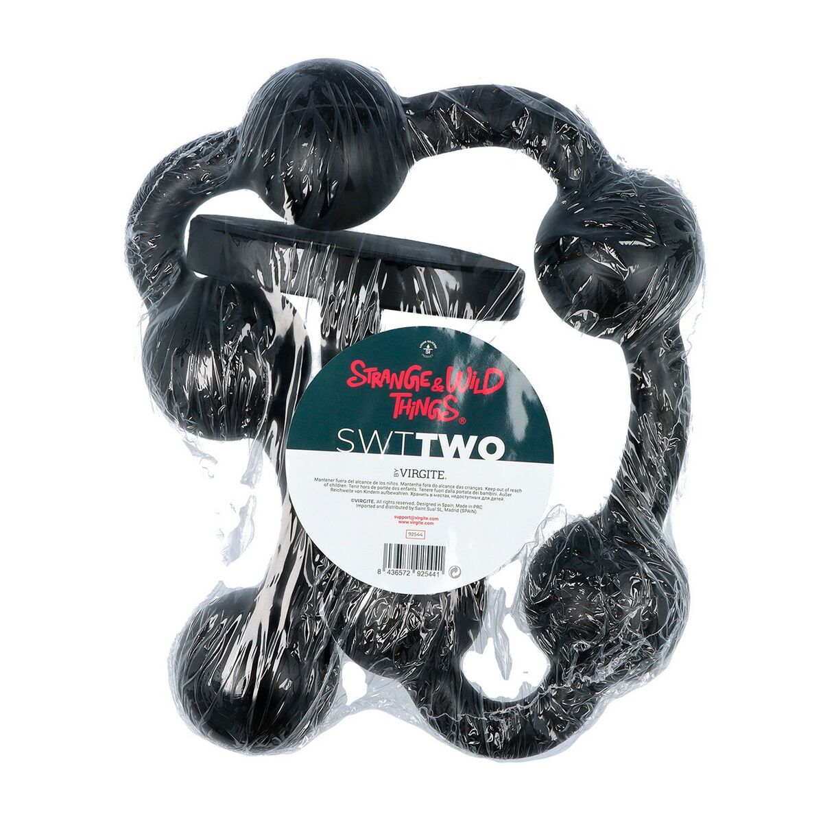 Analkugeln Virgite Silikon Schwarz - FlowNight